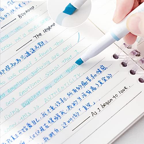 ชุดปากกาเจลพาสเทล 5PCS, ปากกาหมึกสีดำ 3PCS พร้อมปากกาเน้นข้อความ 2PCS สำหรับการเขียนปากกาหมึกเจลที่หดได้น่ารักปากกา