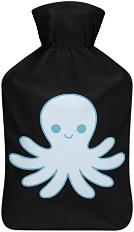 การ์ตูนการ์ตูนน่ารัก Octopus Rubber Water Water พร้อมขนแกะปกมือเท้าเท้าอุ่นถุงน้ำร้อน