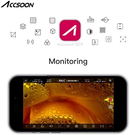 ACCSOON SEEMO HDMI ถึง USB C Video Capture Adapter สำหรับ iPhone และ iPad รองรับวิดีโอ 1080p 60fps วิดีโอและการตรวจสอบ/สตรีม/สตรีมแบบเรียลไทม์,
