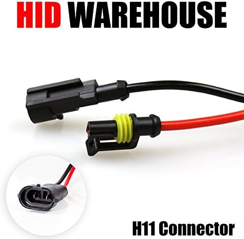 hid -warehouse hid xenon หลอดไฟทดแทน - H11 6000K - สีฟ้าอ่อน