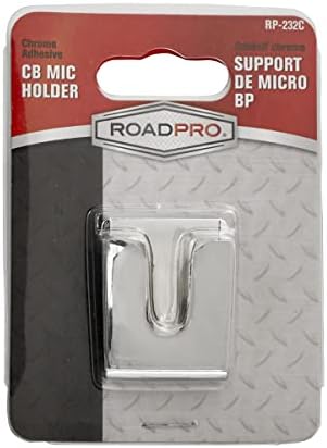 RoadPro RP-232C Chrome CB Microphone Holder