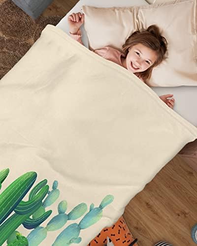 ผ้าห่มเด็กสำหรับเด็กผู้หญิง unisex, พืชเขตร้อน cactus swaddle ผ้าห่มผ้าห่มอ่อนนุ่มซุป