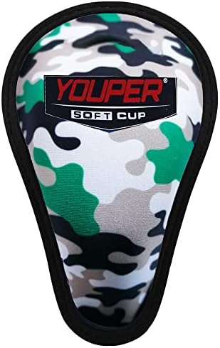Youper Youth Srije w/Soft Athletic Cup, Boys Underwear w/Baseball Cup