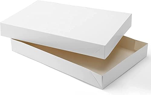 เสื้อเชิ้ตสีขาวกล่องของขวัญแพ็คของ 12 กับ 20 แผ่นกระดาษทิชชูสำหรับห่อของขวัญสำหรับของข