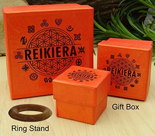 Reikiera Green Jade Sphere Stone Ball กับ Ring Stand Aura Balancing Crystal Reiki Healing- เลือกขนาด