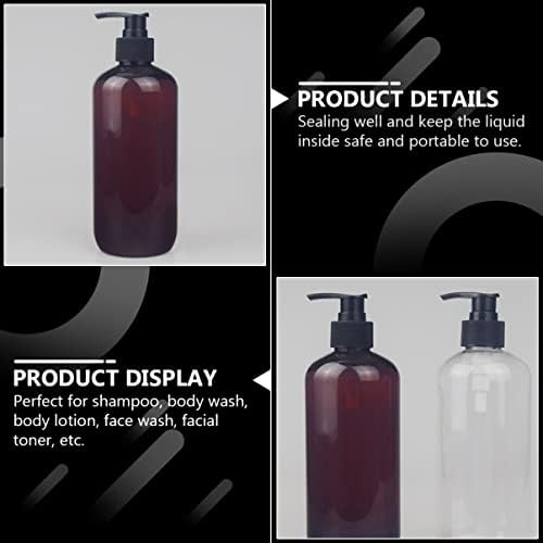 Veemoon Hand Hand Soap Dispenser Clear Container 20 pcs เปล่าพลาสติก Plampoo Pump Bottle ขวดพลาสติกแชมพูขวดโฟมขวดสบู่ขวดปั๊มขวดรีกรีล