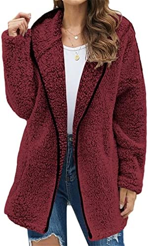 ผู้หญิง 2022 แฟชั่นฤดูหนาวเสื้อโค้ทบวกขนาดแจ็คเก็ตขนแกะแขนยาวเสื้อสเวตเตอร์เสื้อสเวตเตอร์เสื้อสเวตเตอร์ Warm