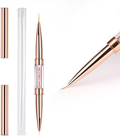 Floyinm Acrylic Brush Design Decoration Decoration Gel Nail Pen Tools ทั้งหมดสำหรับการทำเล็บทุกอย่างแปรงสิ่งที่ทำเล็บบาง